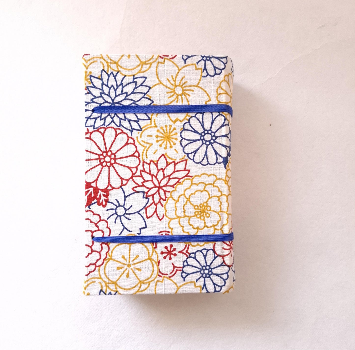 Mini pressa per fiori con fodera in tessuto floreale Giapponese