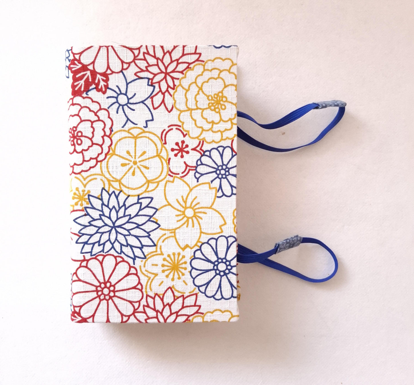 Mini pressa per fiori con fodera in tessuto floreale Giapponese