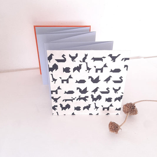 Album a Leporello con animaletti del Tangram