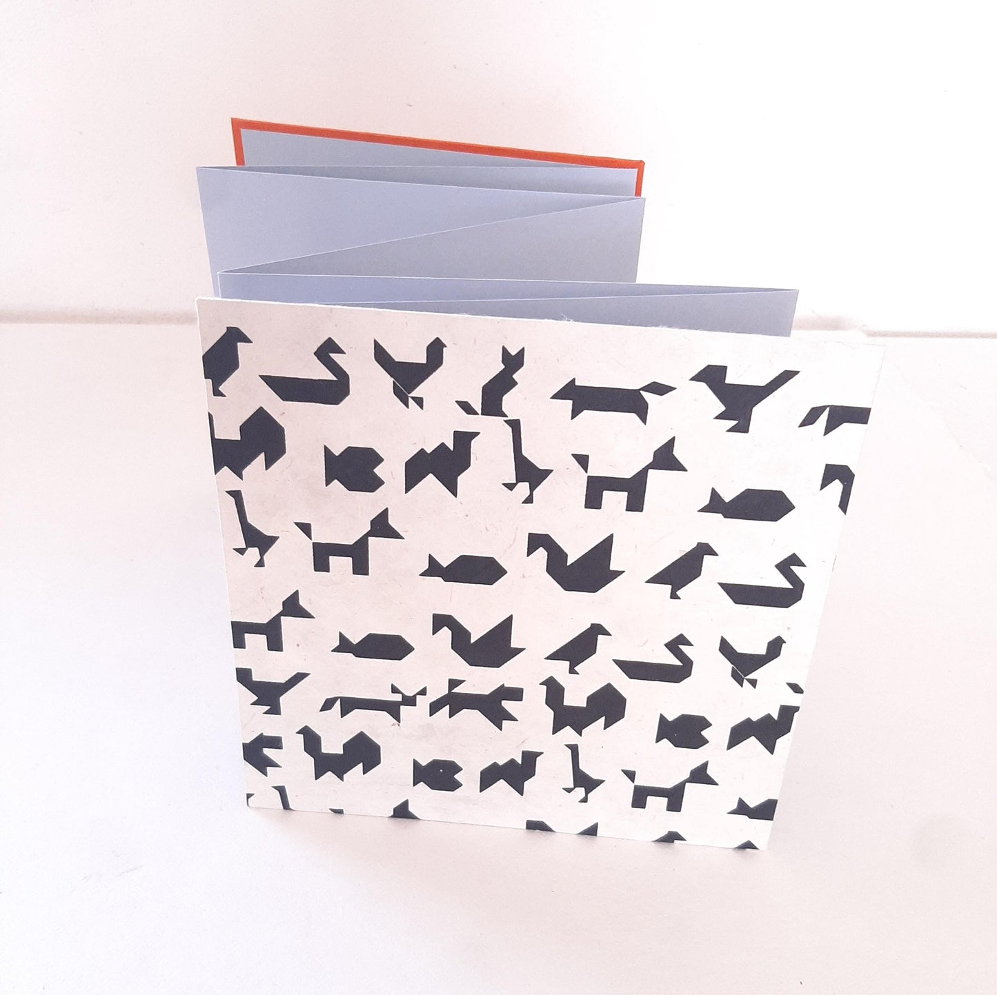 Album a Leporello con animaletti del Tangram