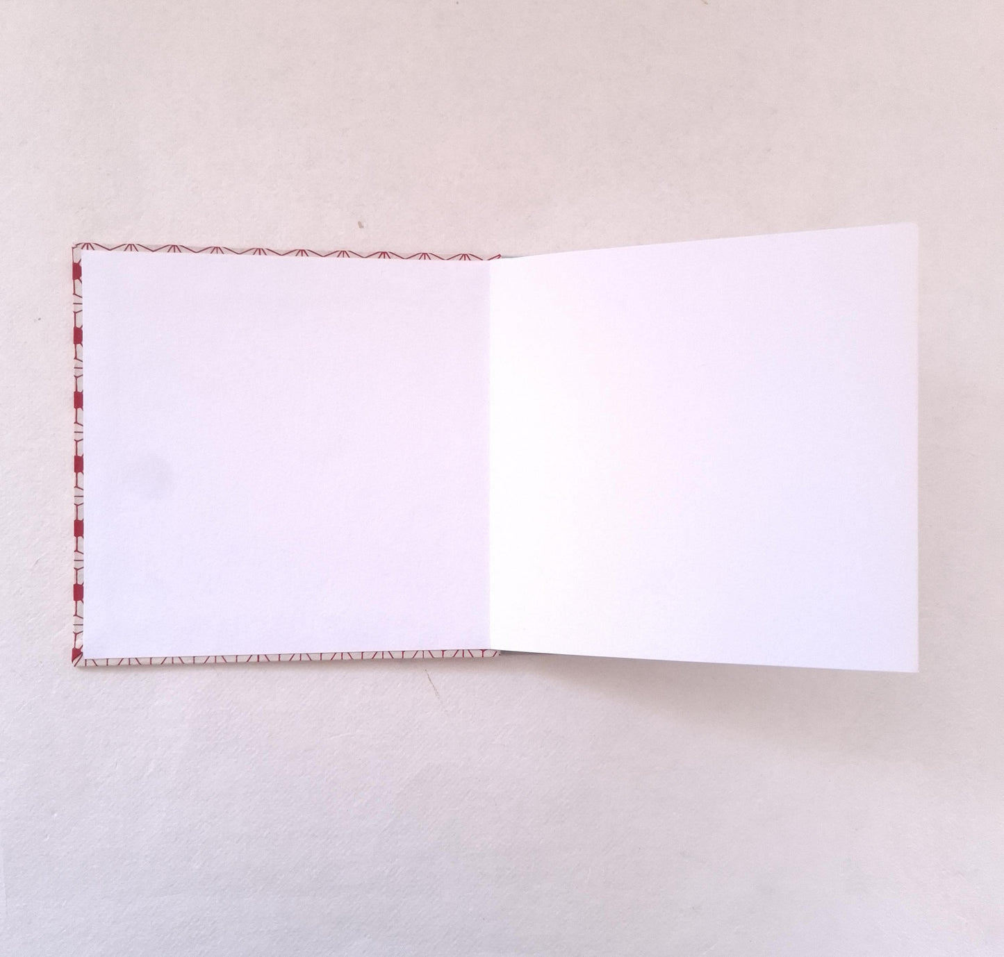 Mini album fotografico a fisarmonica con stelle Asanoha
