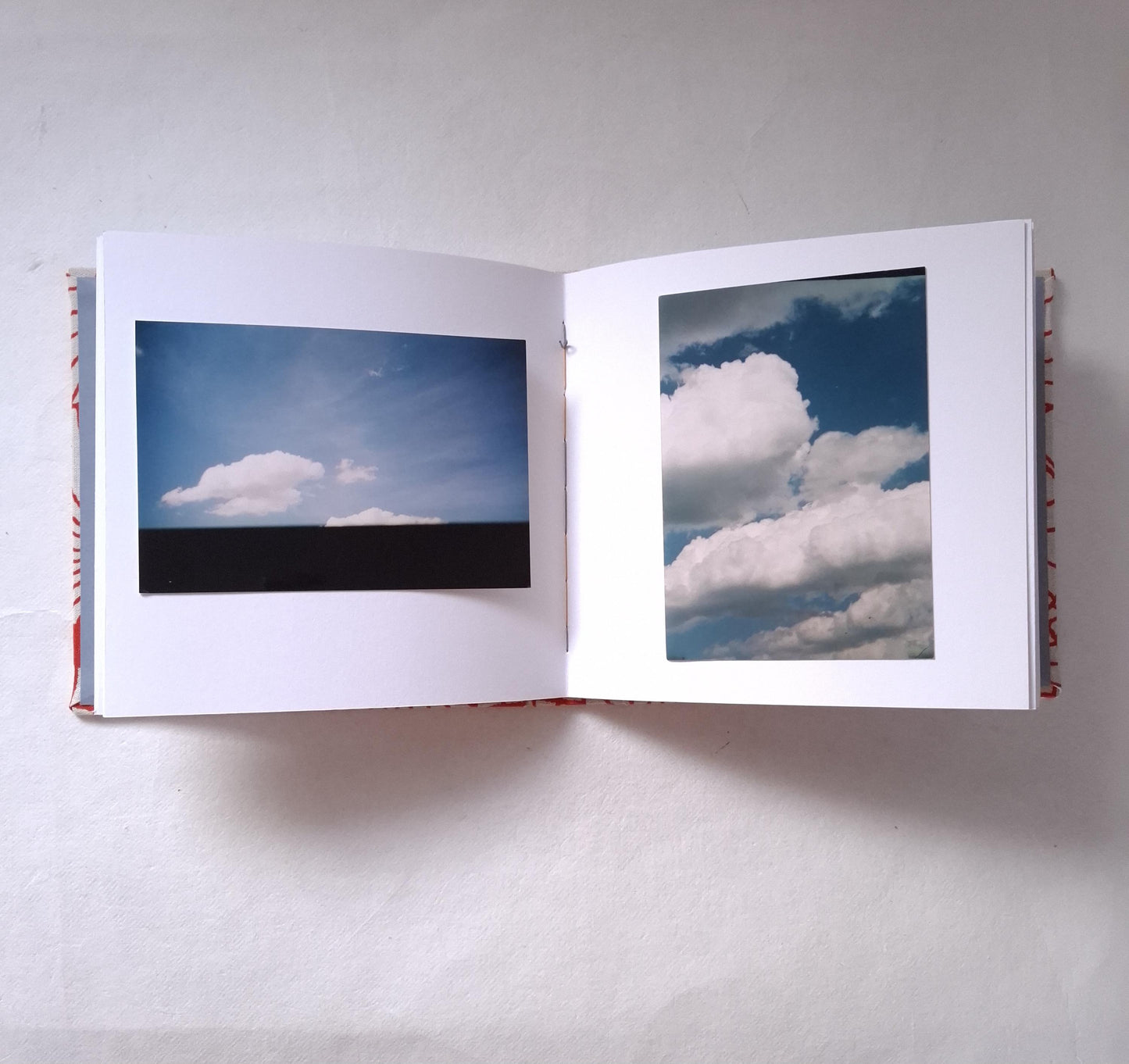 Album fotografico quadrato rivestito in tessuto floreale Giapponese