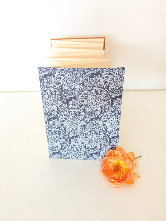 Album a fisarmonica rettangolare fiori stile boho