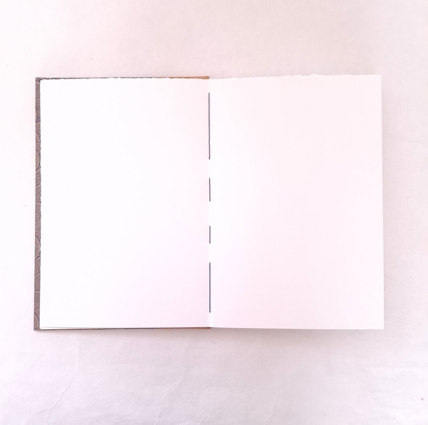 Album per acquerello grande con onde giapponesi