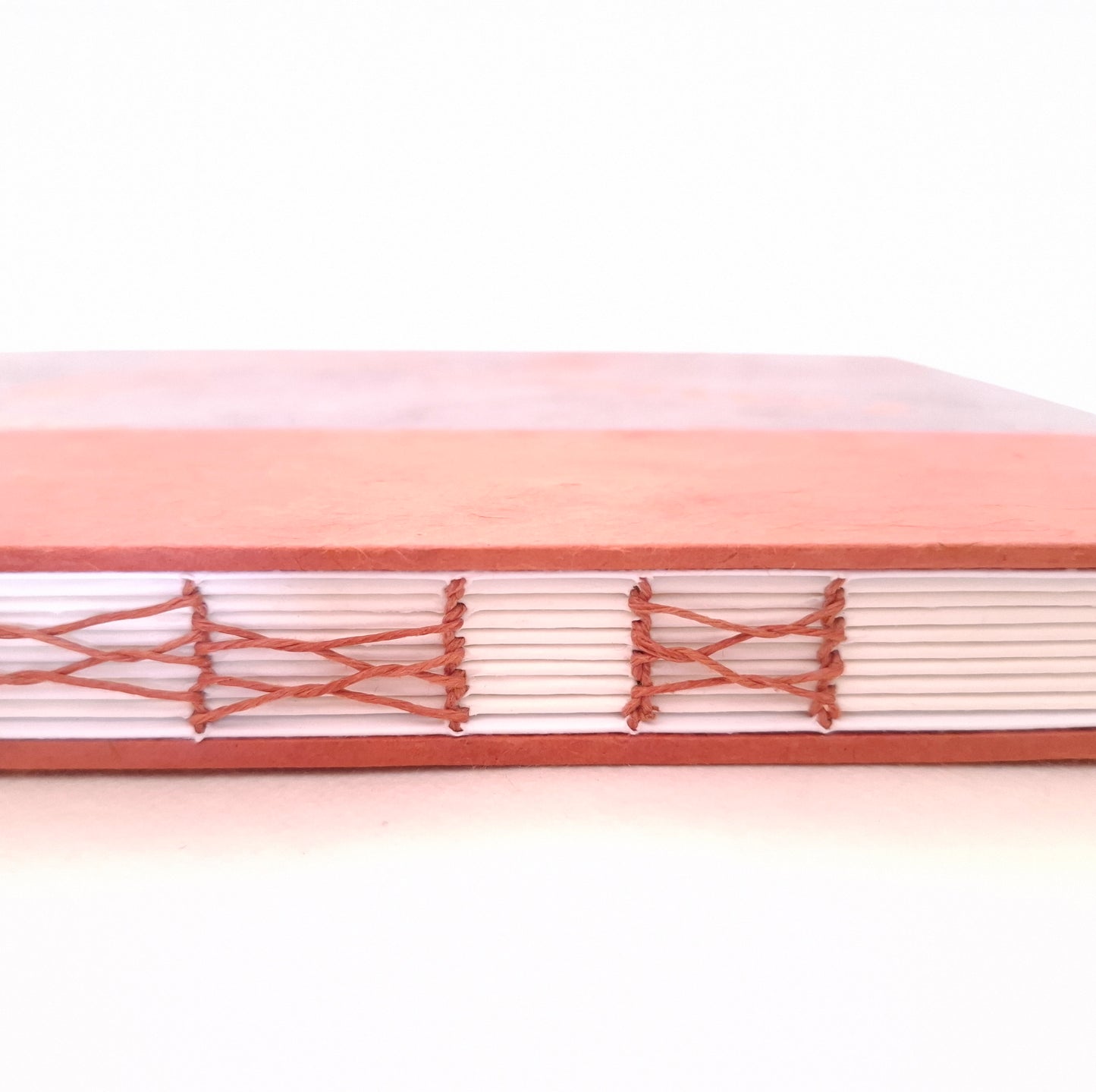 Carnet per acquerello grande in malva e oro rosa