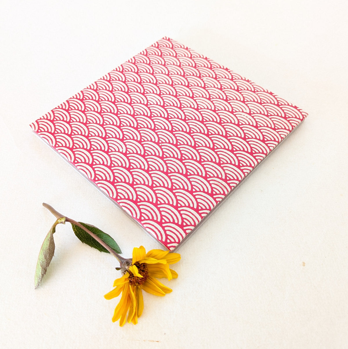 Mini album per istantanee con onde Seigaiha