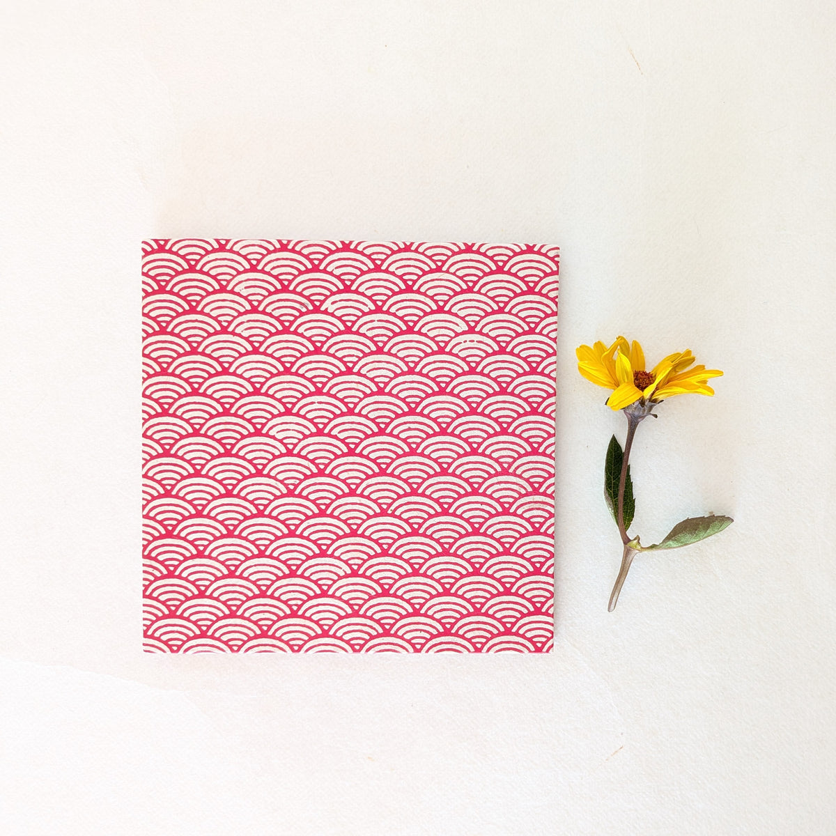 Mini album per istantanee con onde Seigaiha