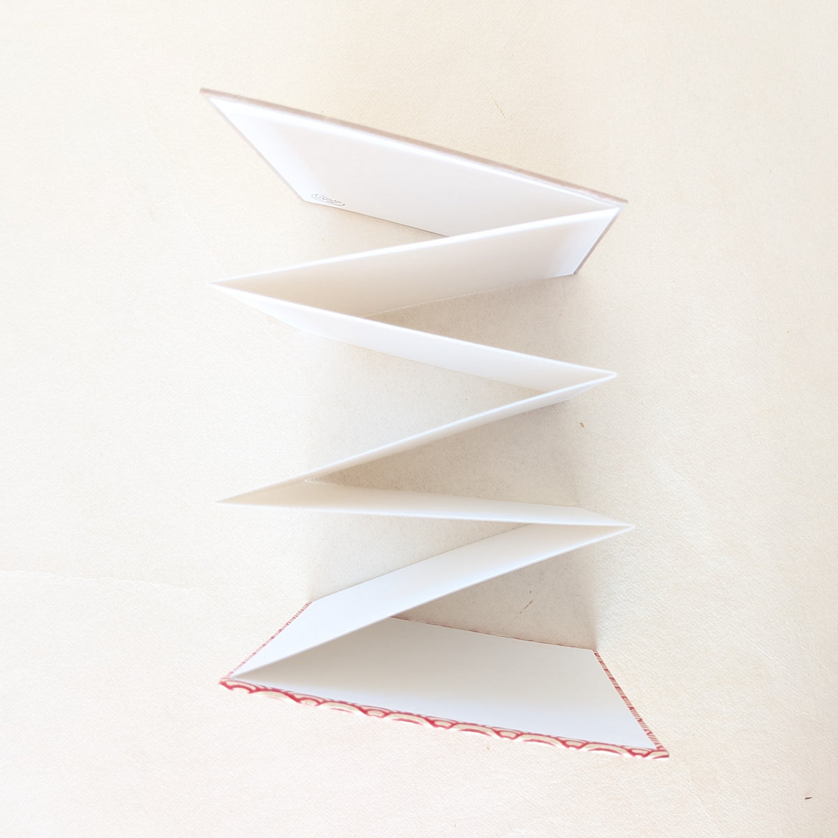Mini album per istantanee con onde Seigaiha