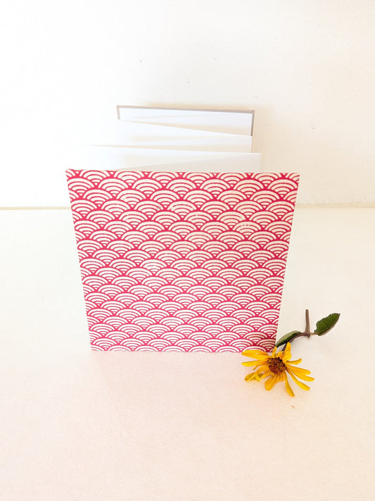 Mini album per istantanee con onde Seigaiha